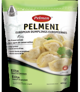Pelmen Foods Elite (Beef & Chicken) European Dumplings 454g