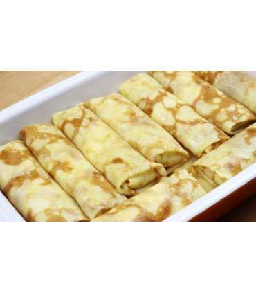 Crepes with Sweet Cheese
