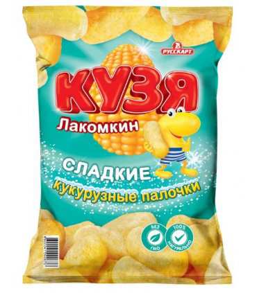 Sweet Corn Puffs "Kuzia" 140g