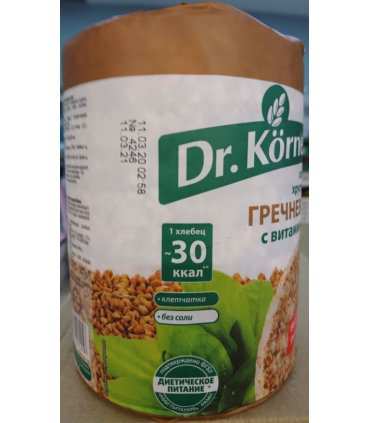 Dr. Korner Buckwheat Crispbread 100g