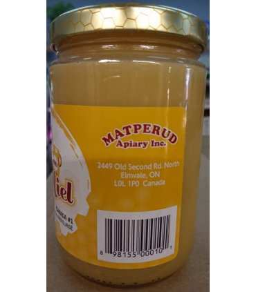 Creamed Raw Honey Wildflower 500g
