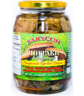 Zakuson Marinated Shiitake Mushrooms 1L