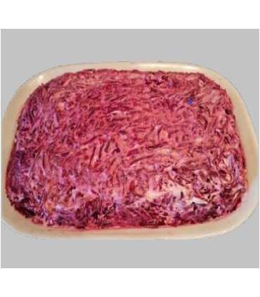 Dressed Herring Salad with Vegetables "Shuba"