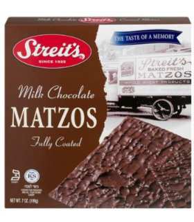 Streit's Matzos Milk Chocolate 199g