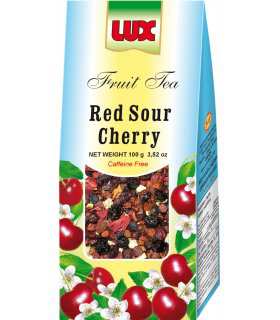 Lux Red Sour Cherry Fruit Tea 100g