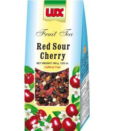 Lux Red Sour Cherry Fruit Tea 100g