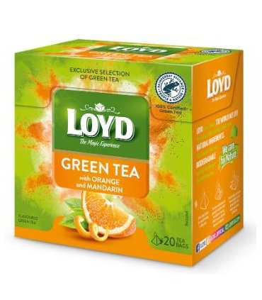 Loyd Green Tea with Orange & Mandarin 40g