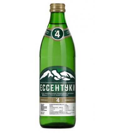 Mineral Water "Essentuki4" Carbonated  0.5L