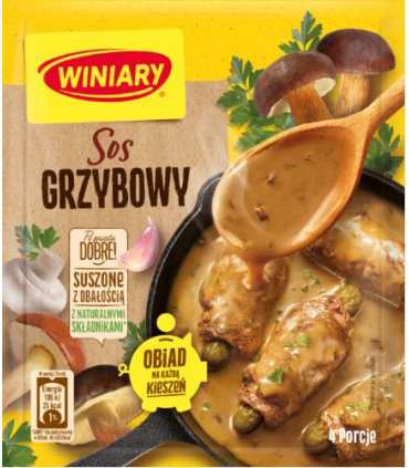 Winiary Mushroom Gravy Sauce, 32