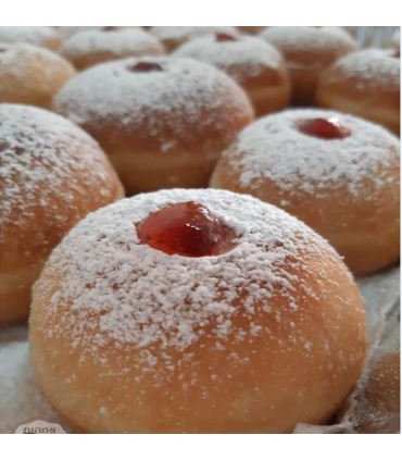 Hanukkah donuts (Sufganiyah)