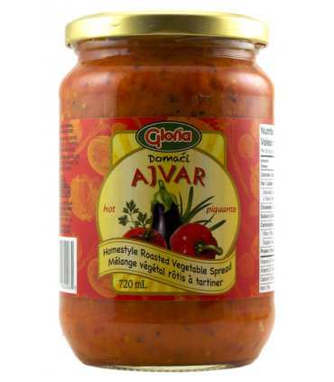 Gloria Homestyle Ajvar Hot 580ml
